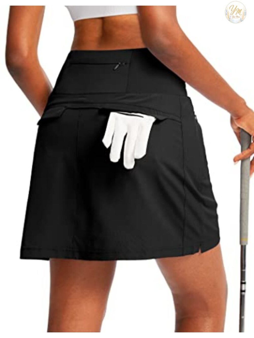 G Gradual Women's Golf Skorts 16" Athletic Skirt with Pockets Built-in Shorts